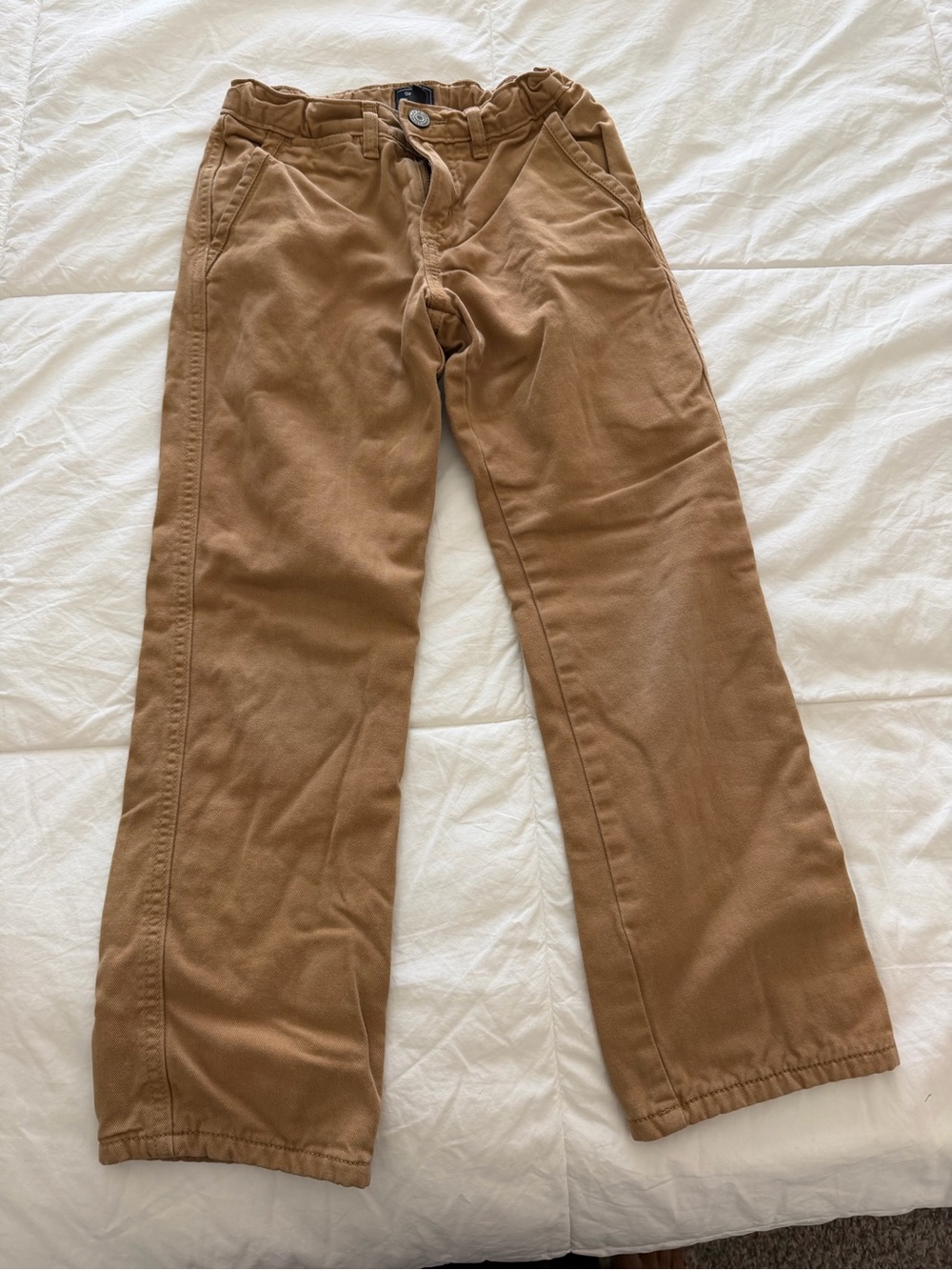 Gap Kids Casual Brown Pants - Classic Straight Fit